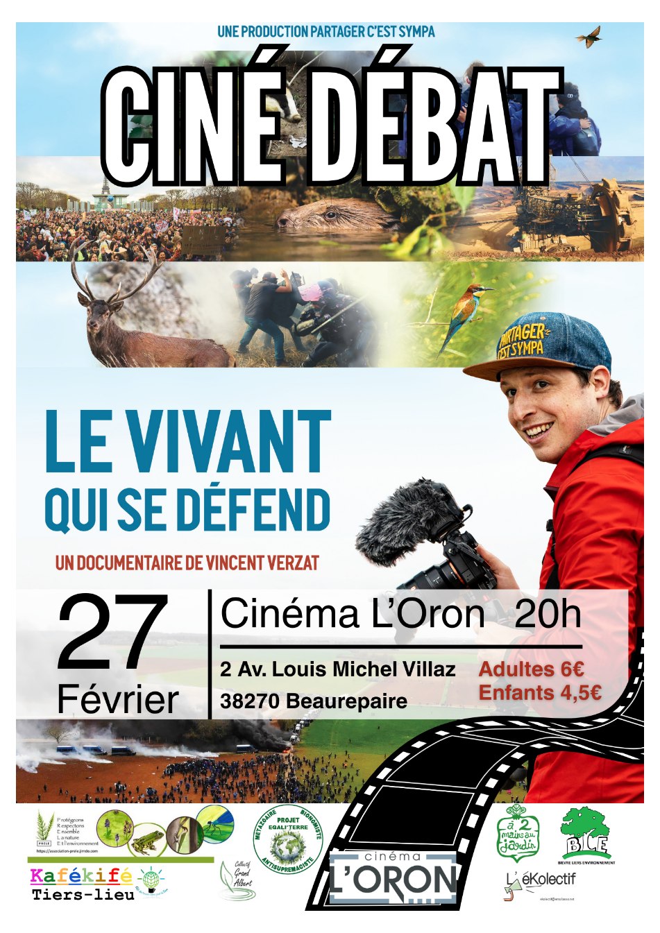 Ciné Débat : Le vivant qui se défend